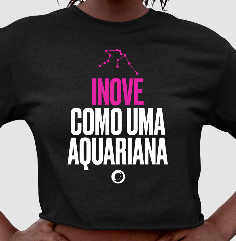 inove como uma aquariana.