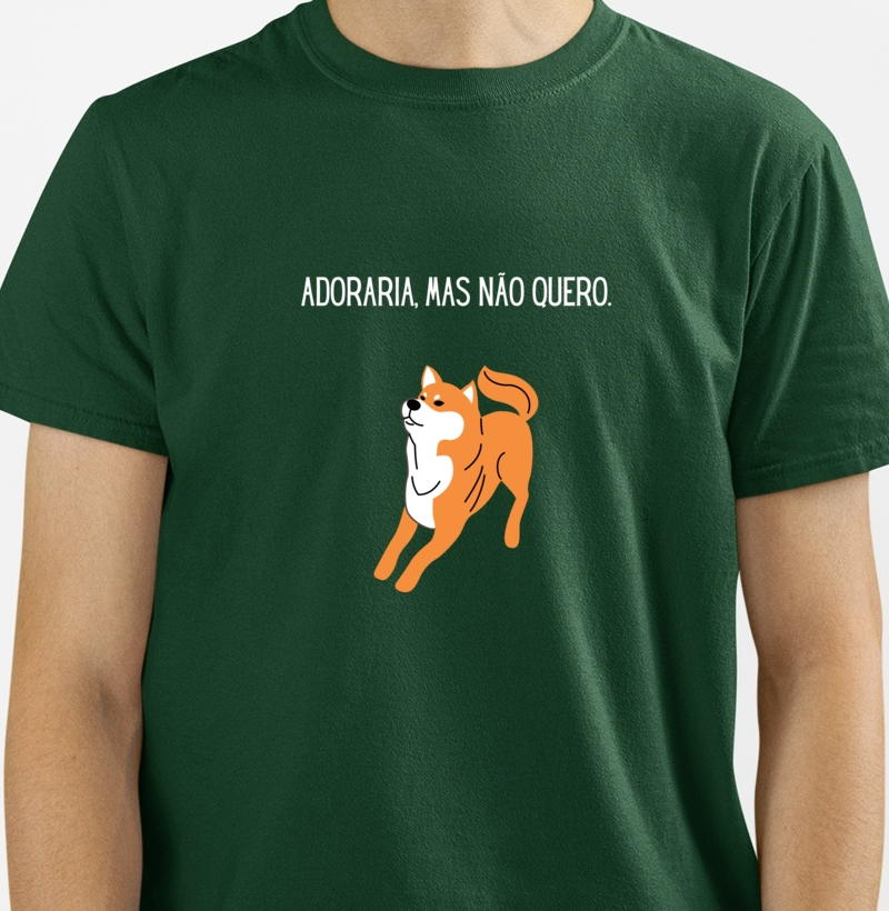 Adoraria, mas não quero