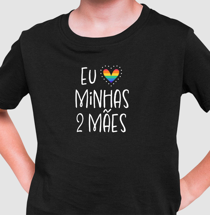 Eu amo minhas 2 mães