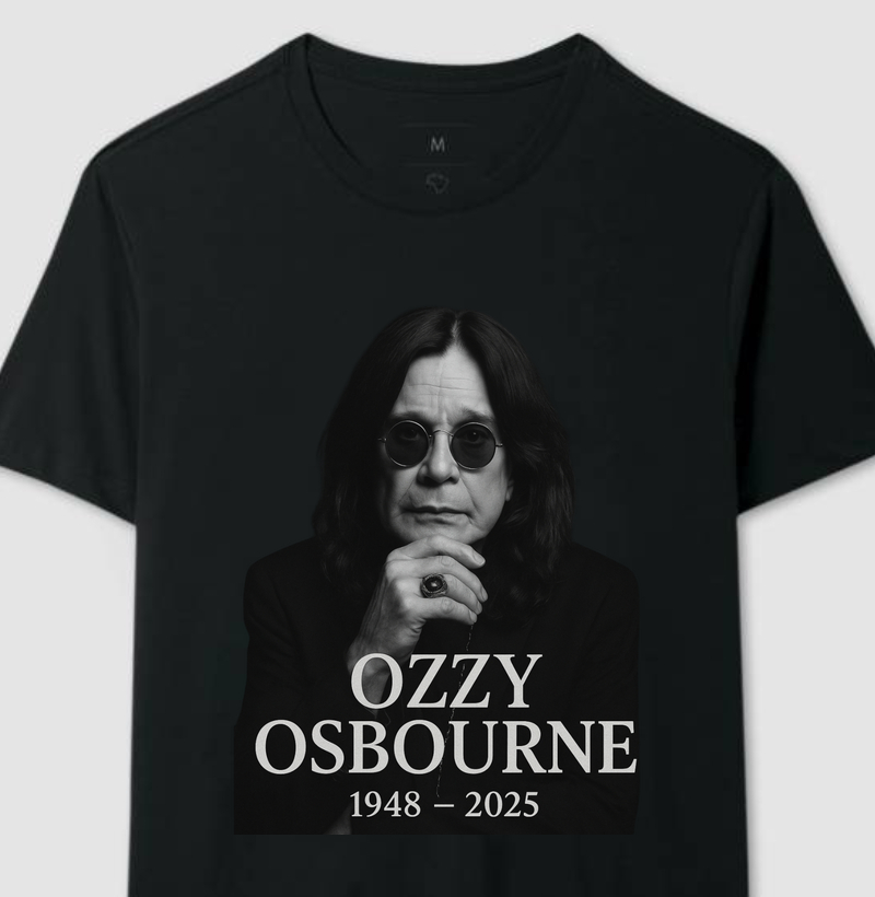 Camiseta Ozzy Osbourne - RIP