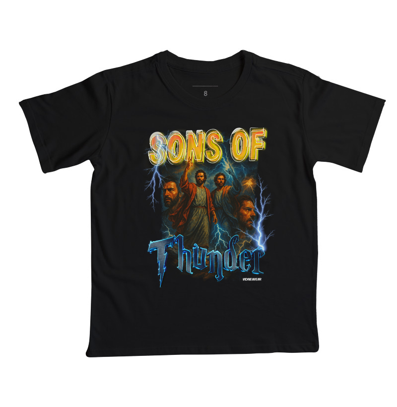 Camiseta Infantil "Filhos do Trovão"