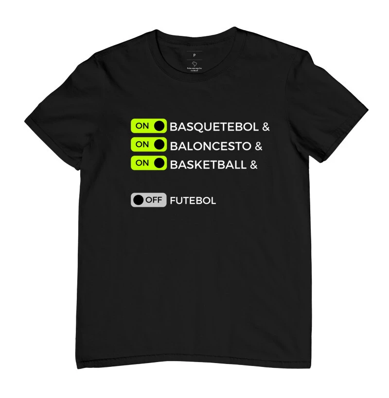 Camiseta Além das Quadras - On Court Off Field