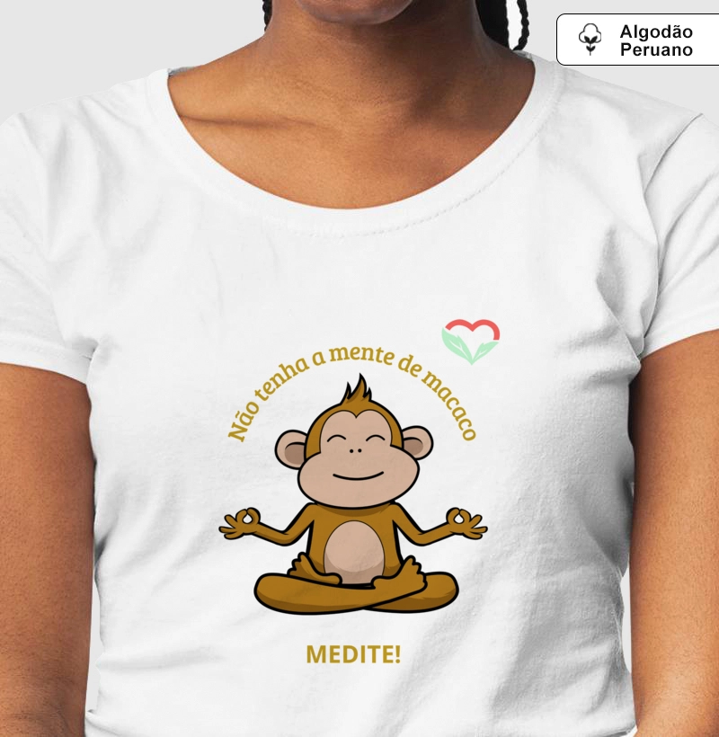 MEDITE (mente de macaco) - Malha Peruana