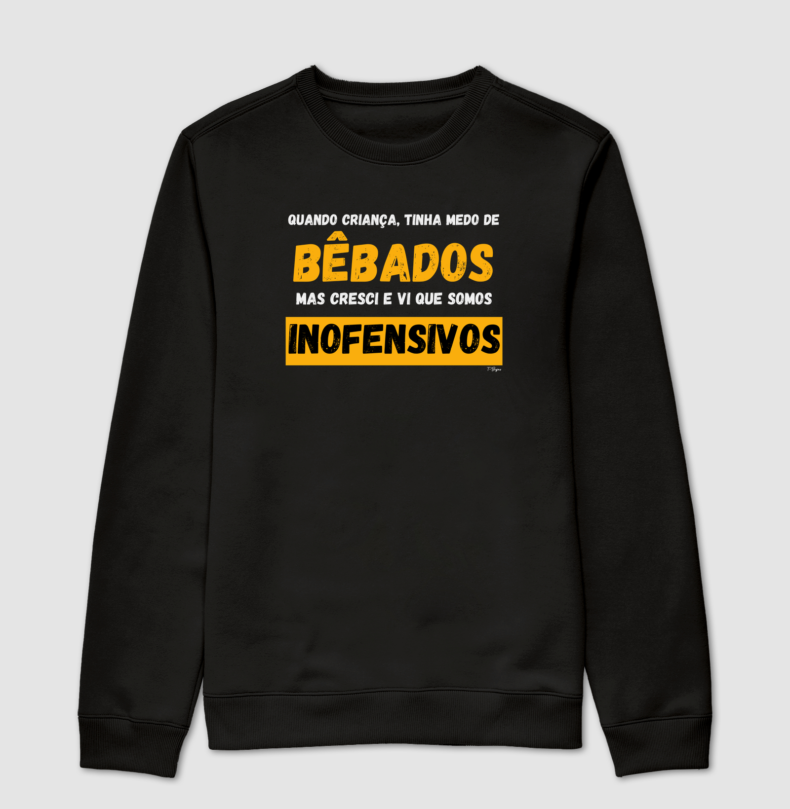 Eu tinha medo de bêbados