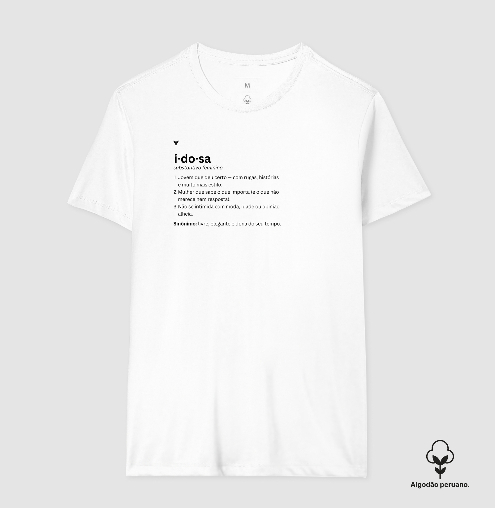 Dicionário: idosa