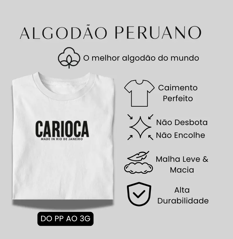 Carioca. Made In Rio de Janeiro.