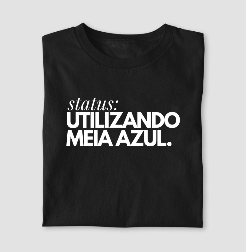 Status: Meia Azul