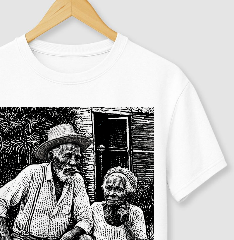 Camiseta - Casal de Pretos Velhos - Imagem 3