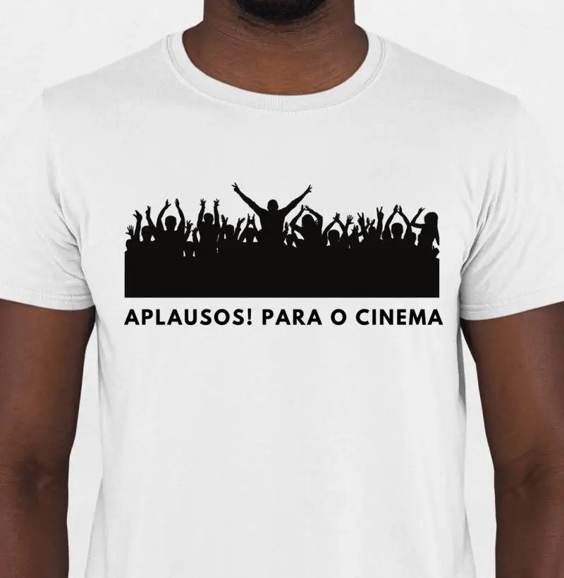 camiseta aplausos para o cinema
