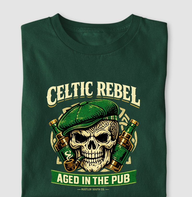 Camiseta Celtic Rebel – Aged in the Pub