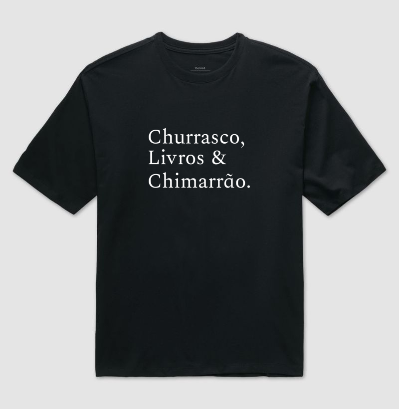 Churrasco, leitura & chimarrão