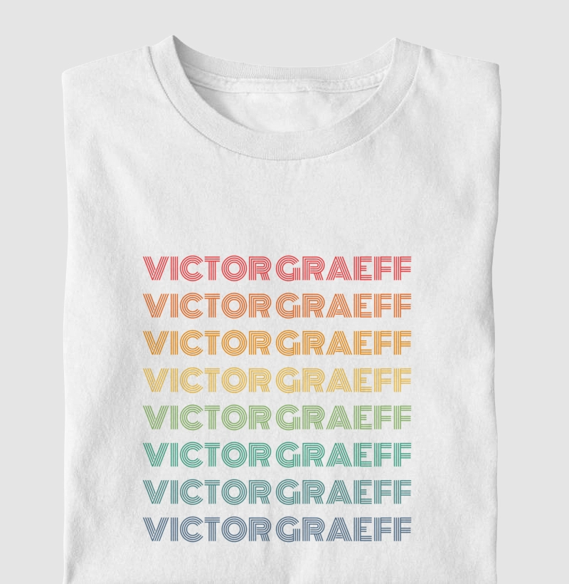 Victor Graeff Letreiro Retrô