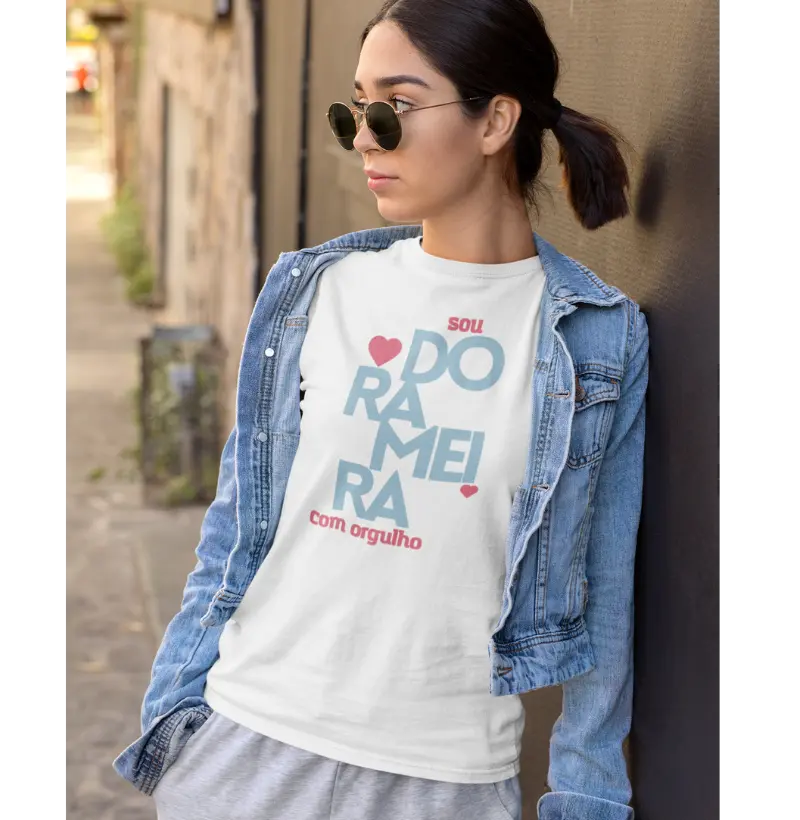 Camiseta Sou Dorameira(o) com orgulho