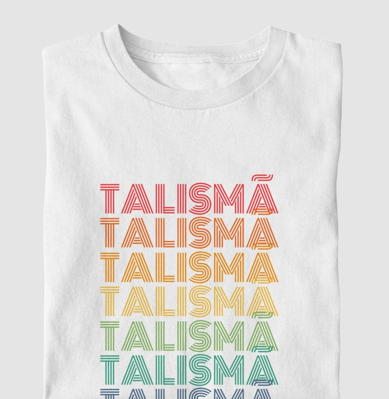 Talismã Letreiro Retrô