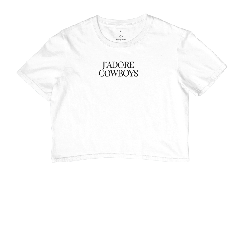 CROPPED J'ADORE COWBOYS