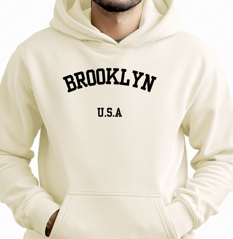 Moletom Hoodie Slim BROOKLYN