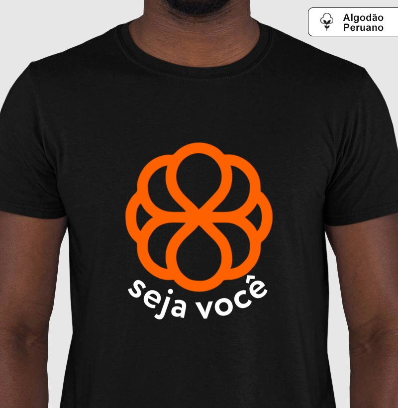 Camiseta Masculina Seja Você, a missão!