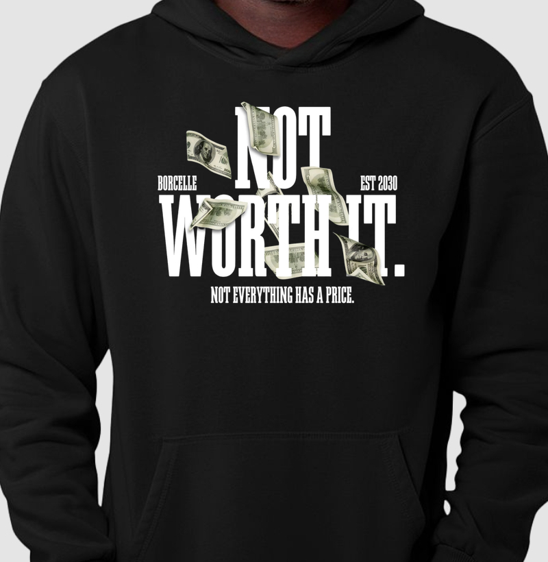 Moletom com Capuz Worth It