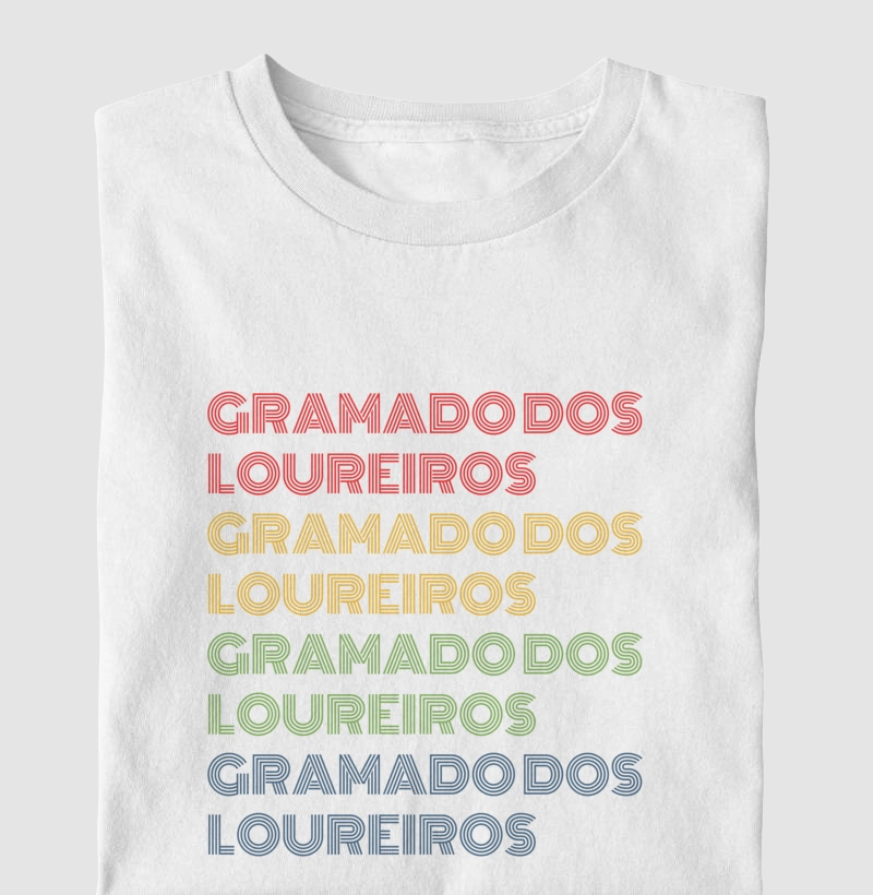 Gramado dos Loureiros Letreiro Retrô