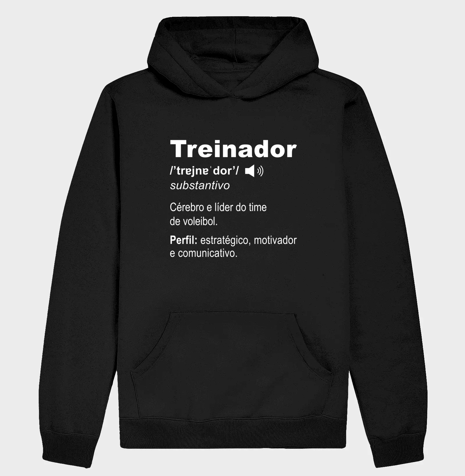 Moletom Hoodie Treinador