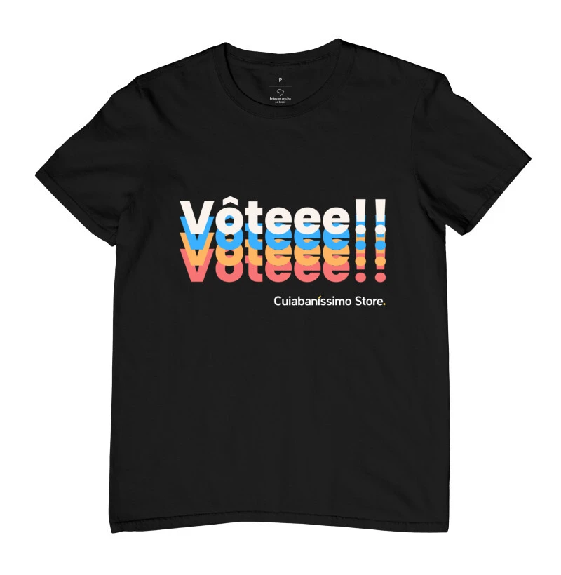 T-Shirt Cuiabaníssimo - Vôtee!!