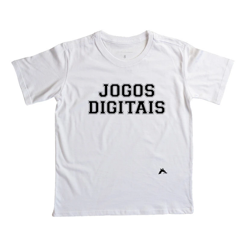Camiseta Infantil Jogos Digitais Classic