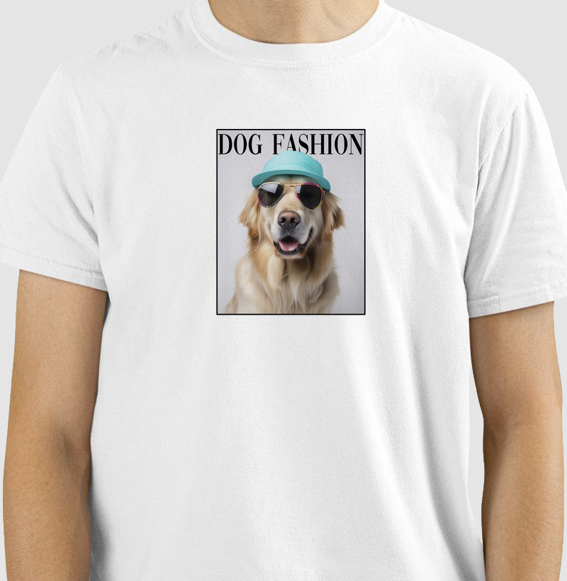 Camiseta Golden dog fashion