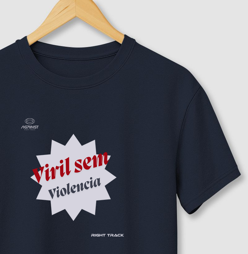 Camiseta Viril não Violento