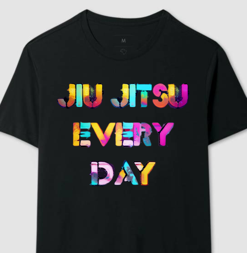 Camiseta Jiu Jitsu Every Day - Qualidade Reserva