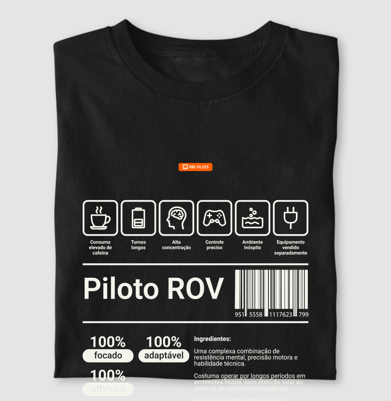Piloto de ROV Rótulo