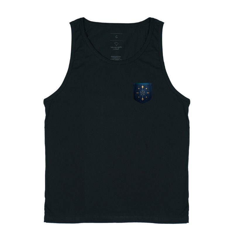 Camiseta Pentagrama com Fases da Lua – Ritmo Cósmico, Magia Natural e Equilíbrio
