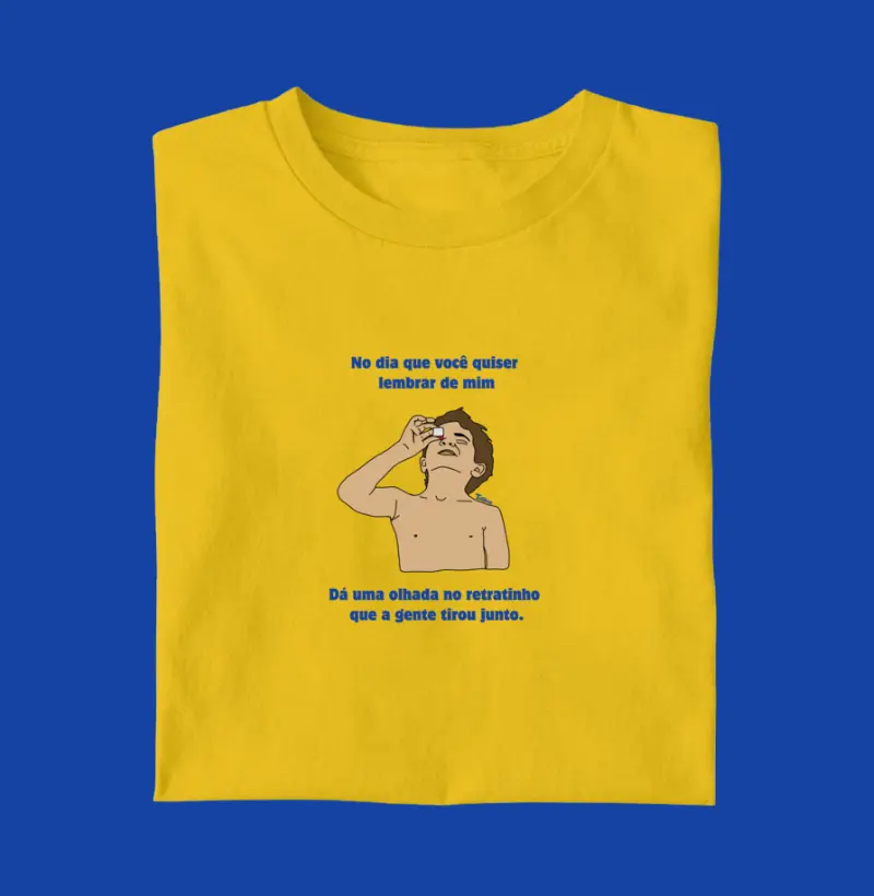 Camiseta "Retratinho"