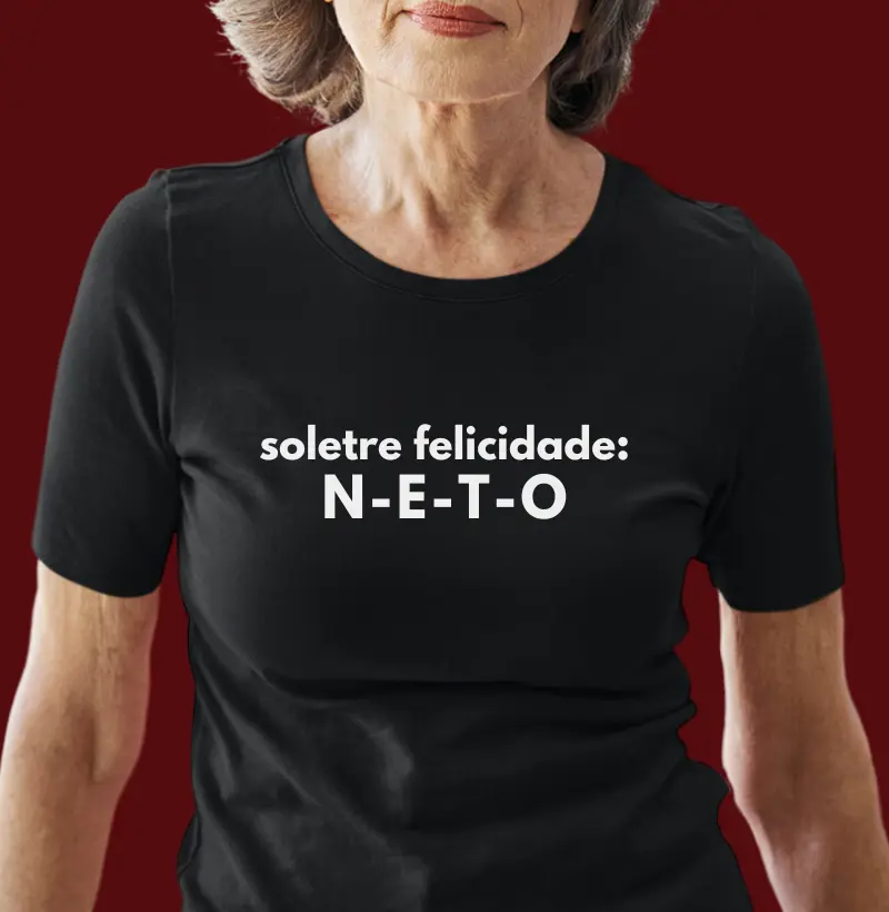 Soletre felicidade: neto