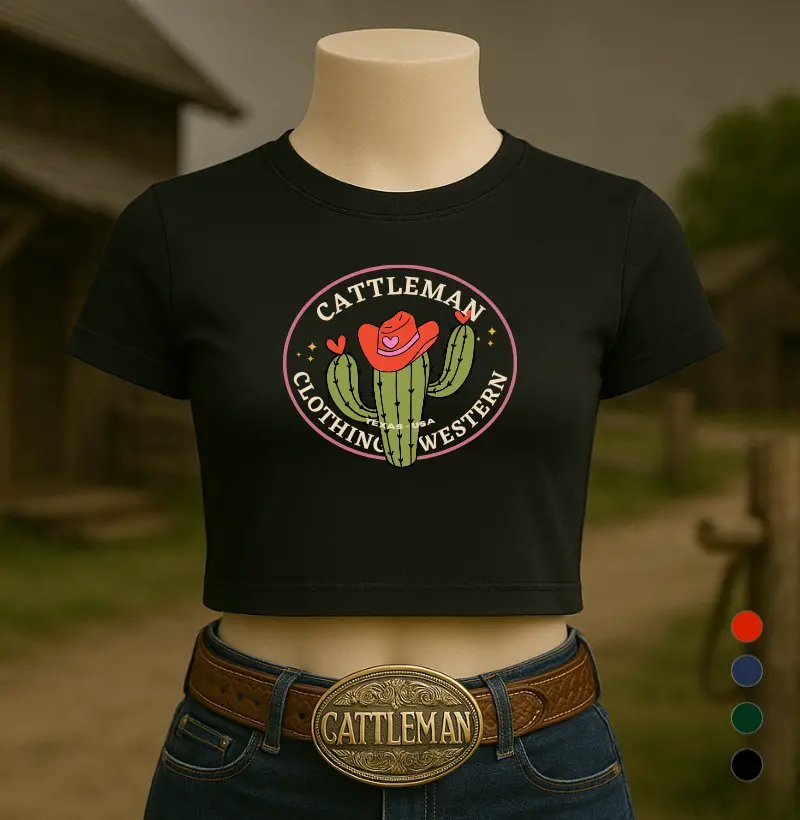 Cropped Clothing cowgirl