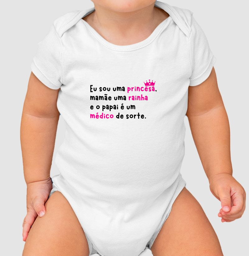 Eu sou uma princesa e papai um médico de sorte