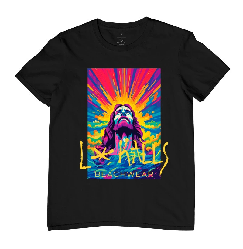 CAMISETA JESUS POP ART 01