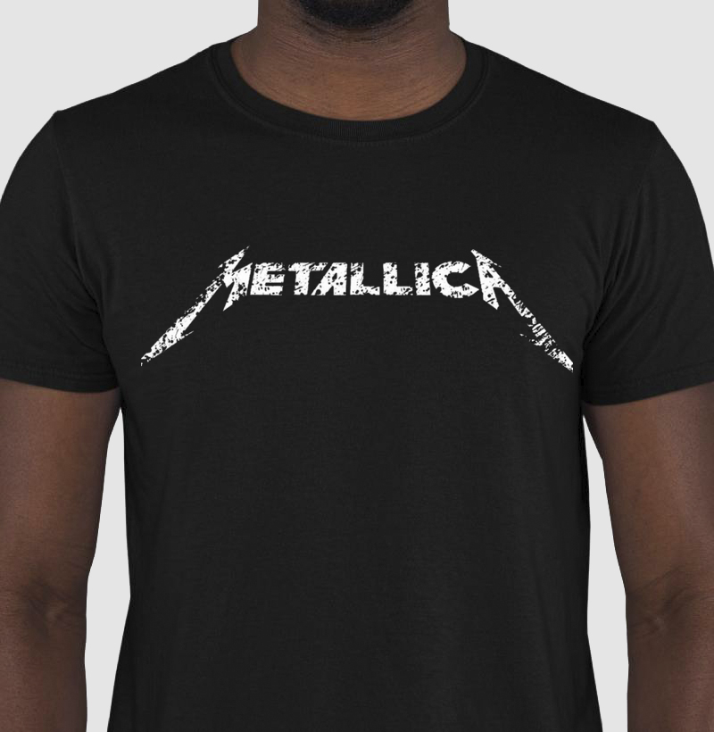 Camiseta Metallica logo