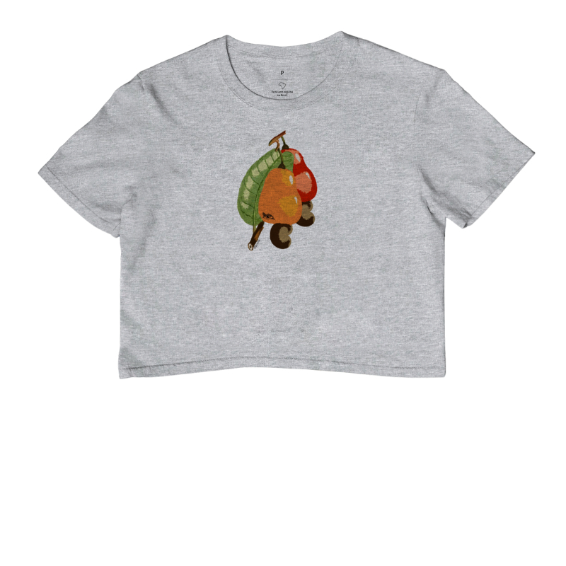Camiseta Cropped Caju