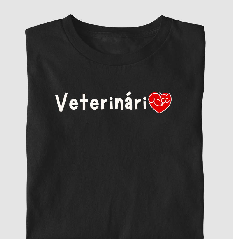 Medicina Veterinária, label e coração (VET)
