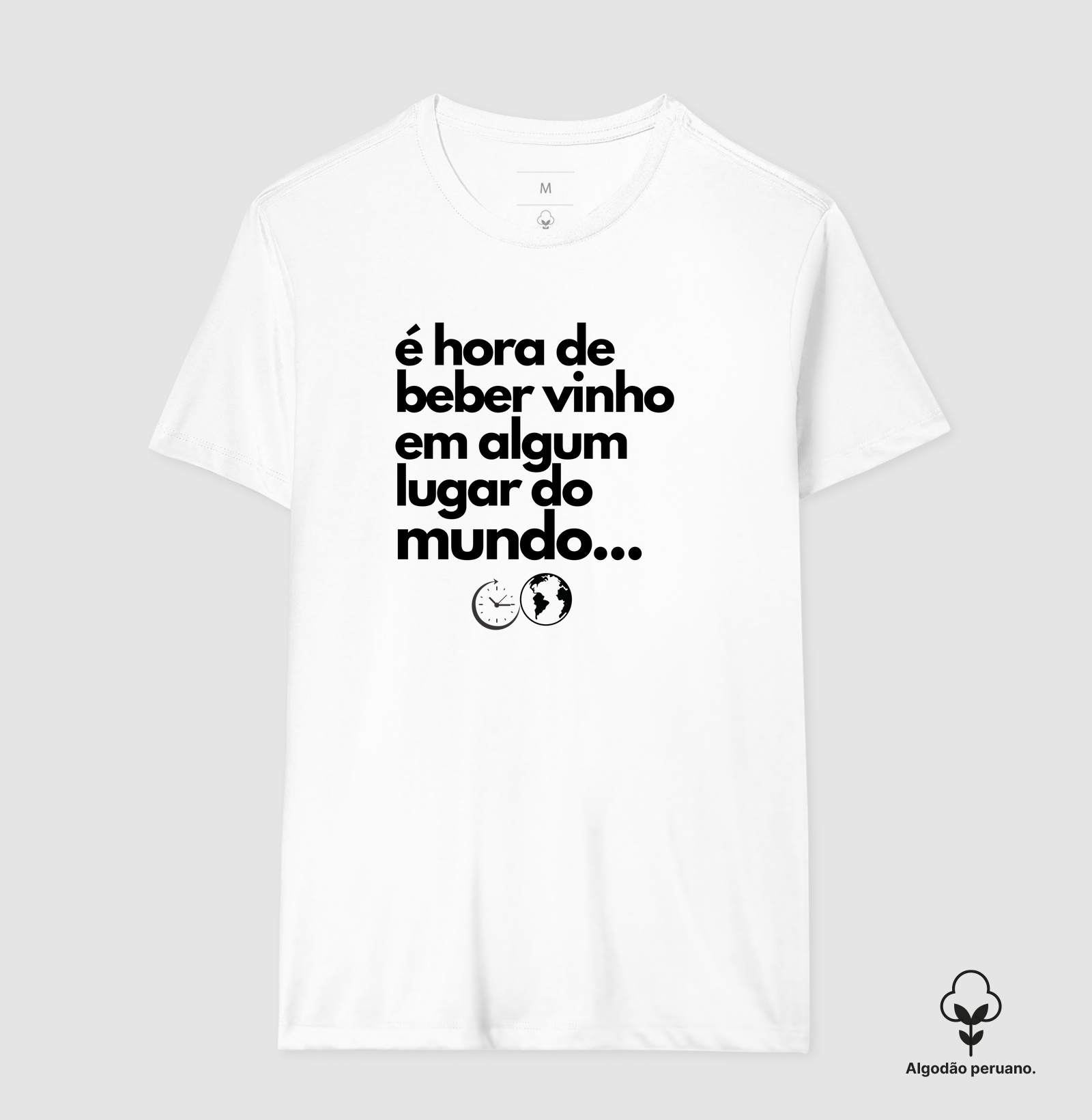 É hora de vinho em algum lugar do mundo.