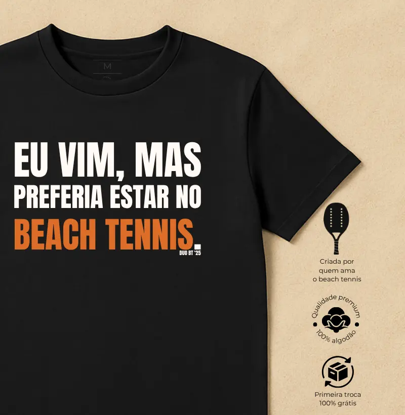 Eu Vim, Mas Preferia Estar No Beach Tennis