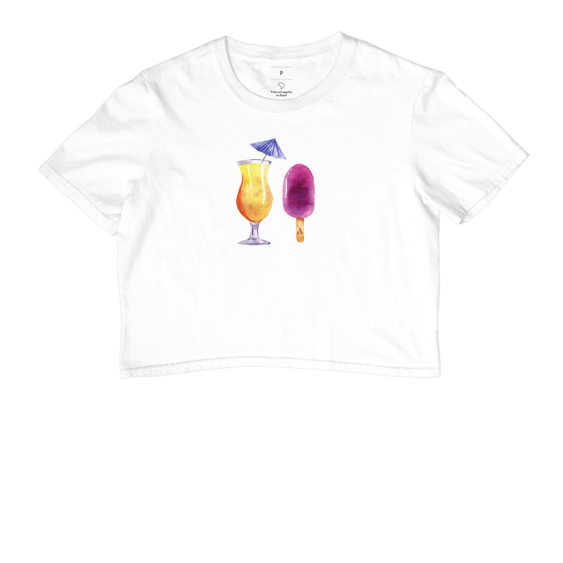 Camiseta Feminina Sex on the Beach e Picolé