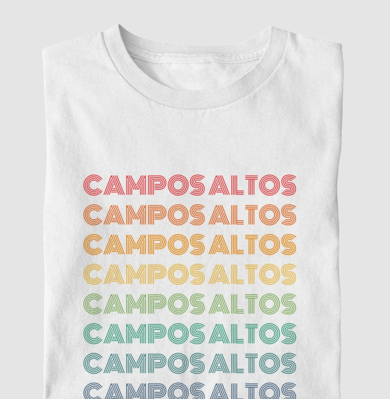 Campos Altos Letreiro Retrô