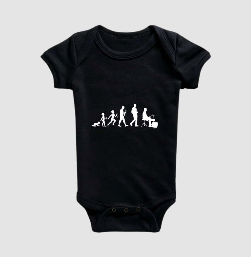 Evolução Baterista - instrumento (body infantil)