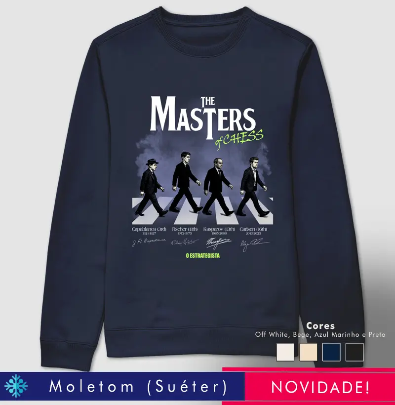 The masters of chess - Carlsen, Kasparov, Fischer, Capablanca