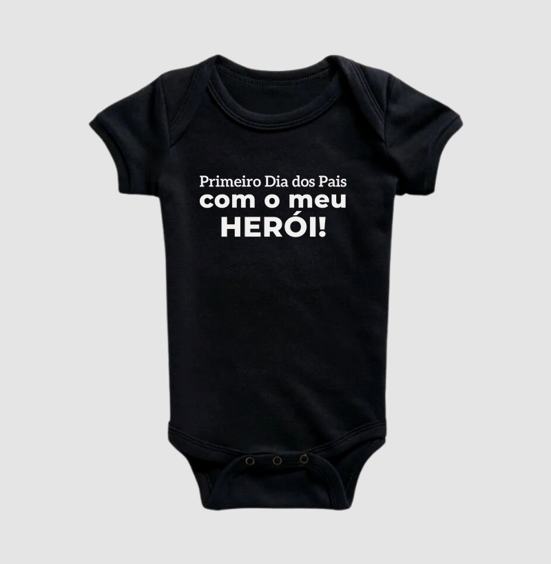 Primeiro Dia dos Pais com o meu Herói!