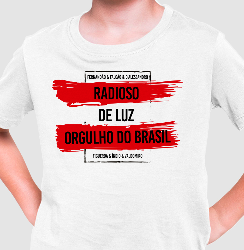 Camiseta Infantil Radioso de Luz