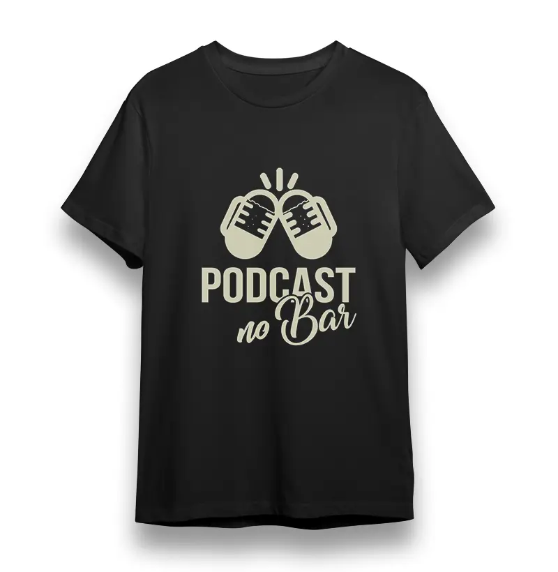 Camiseta Podcast no Bar 