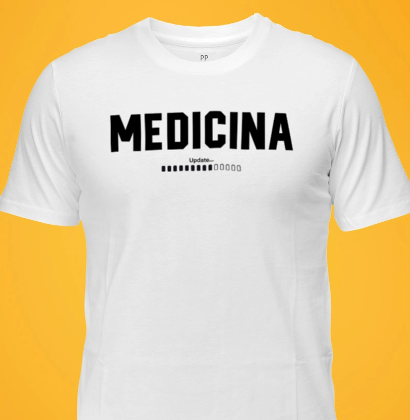 Camiseta Medicina Premium Update - masculina