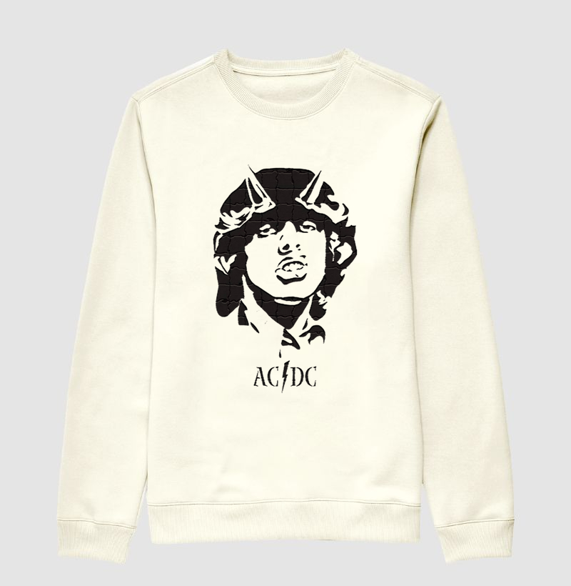 AC/DC - Angus Young (Black&White)